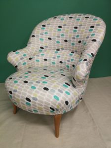 Fauteuil crapaud 1/4