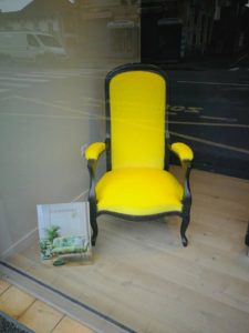 Fauteuil Voltaire Vitrine