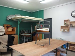 atelier support mousse après