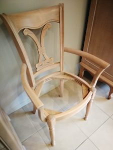 fauteuil sans galette