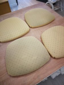 Galettes de chaise avant