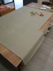 Plan de coupe tissu