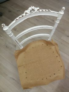 appoint pose toile forte chaise