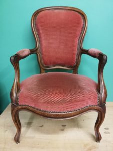 Fauteuil Louis Philippe avant