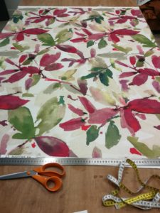 Découpe du tissu