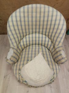 Fauteuil crapaud AVANT