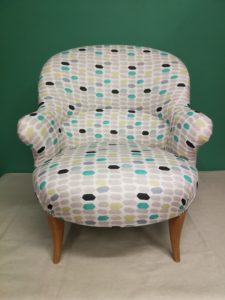 fauteuil crapaud fini