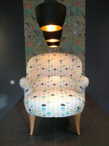Fauteuil crapaud showroom