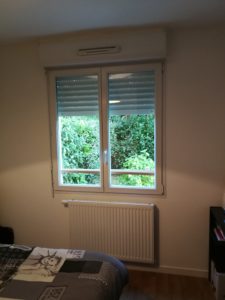 Fenêtre chambre d'amis AVANT