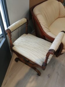 Tabouret Directoire AVANT