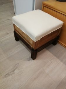 pose toile blanche
